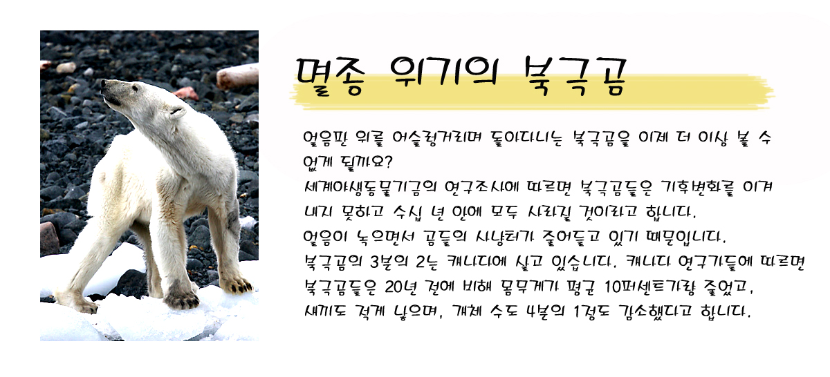 지구온난화 우리가 함께 막아요!